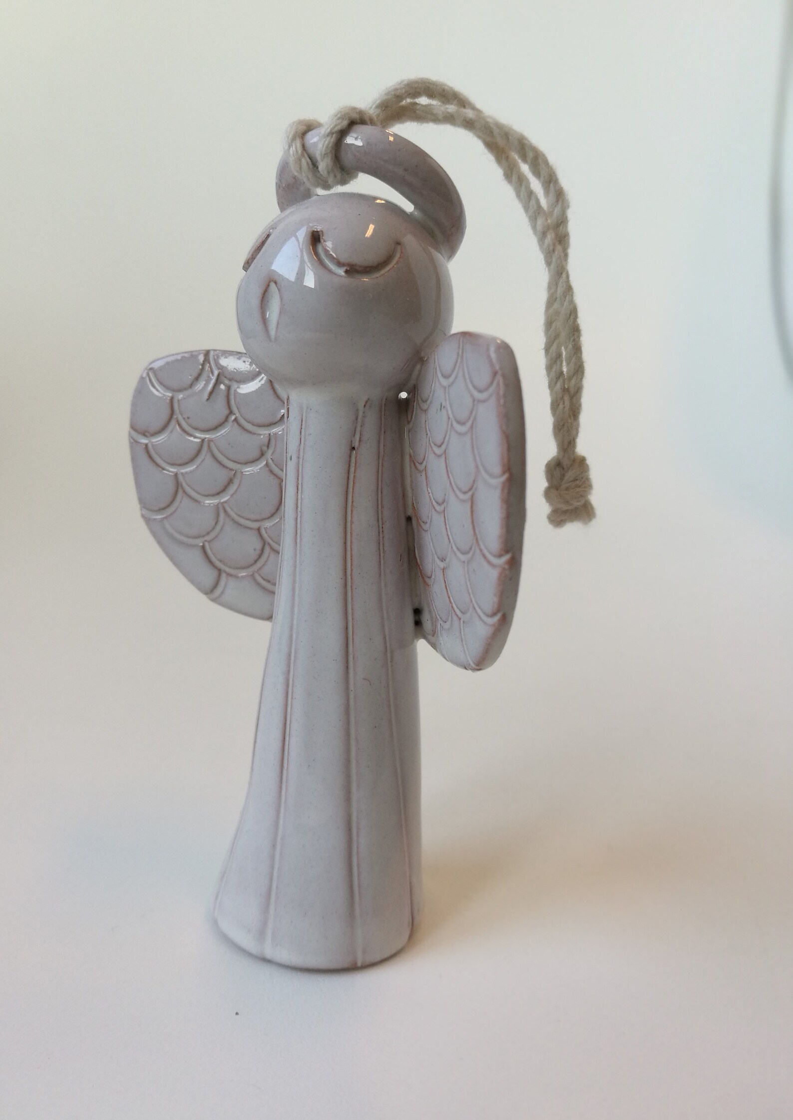 Los ángeles de cerámica a colgar Etsy