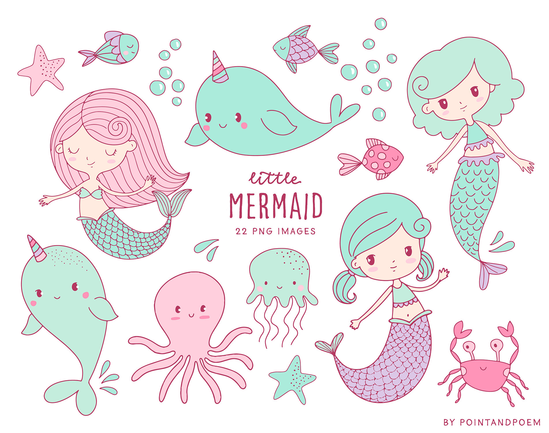 22 Adorable Mermaid Crafts for Kids