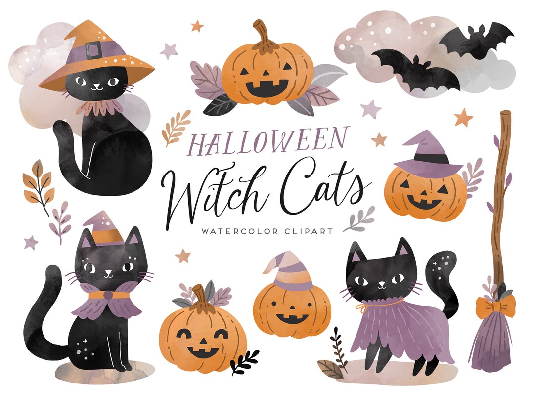 Cute Halloween Clipart Commercial Use Kids Fun Halloween Clipart Cute