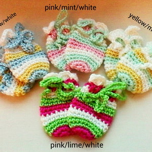 Crochet Baby Mittens