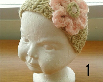 5 Choices: Crochet Baby Headbands