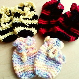 Baby Mittens 0-3 Months