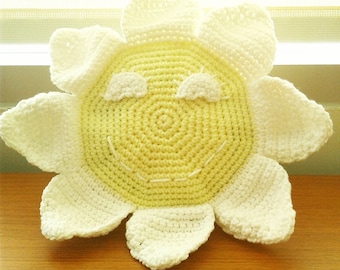 Crochet Sun Smiling Backpack