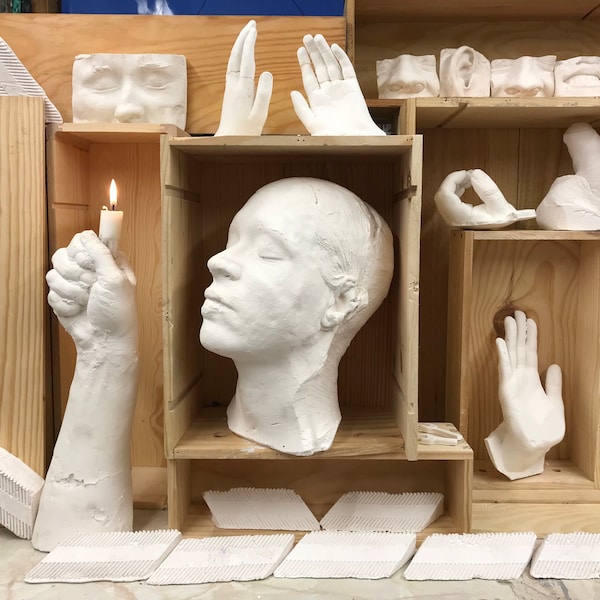 Personalised porcelain casts