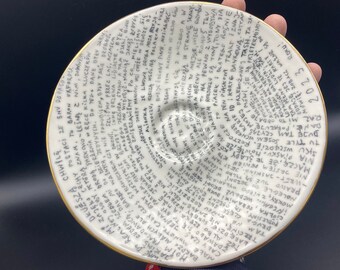 Decorative serving tray / unique service plate