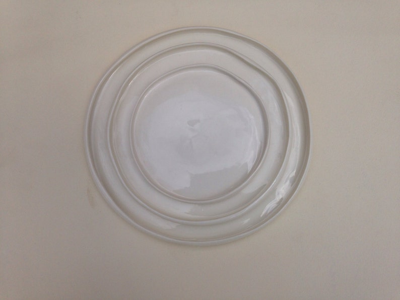Porcelain plates delegate style dessert plate porcelain trays serving plate set of 3 plate set