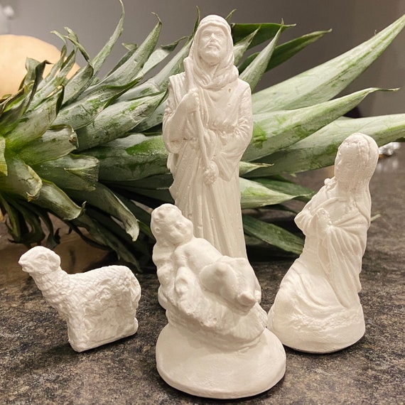 VINTAGE: 3 Stück - Keramik Heilige Familie - Maria Produktbild-Vorschau 14