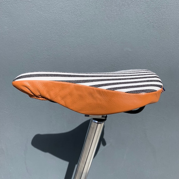 Humbug Cognac is a Slim Bicycle Saddle Cover Lined With a Splashproof Base to Keep You Protected Comfortable and Looking Good Etsy