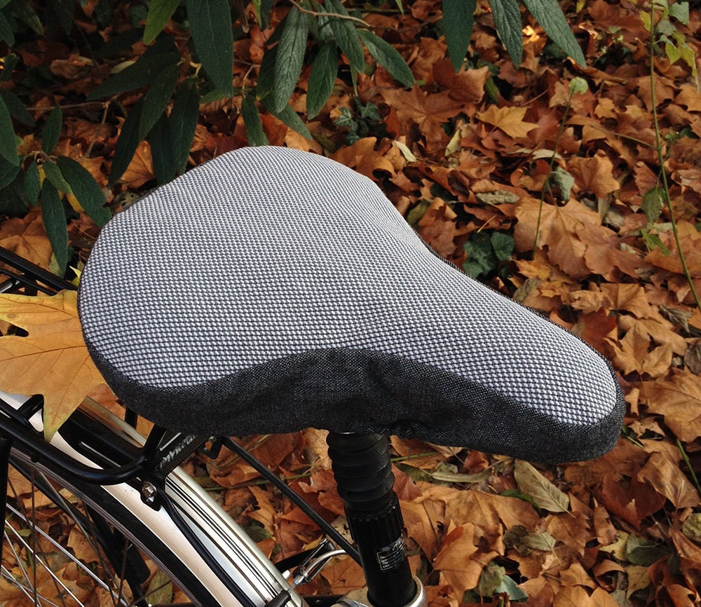 Heisenberg a Luxury Handmade Bicycle Saddle Cover Made From Upcycled Danish Design Textiles to Add Comfort Protection Style to Your Ride Etsy