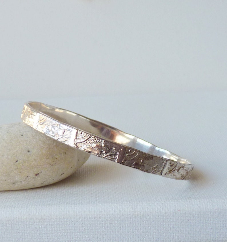 Sterling Silver Bangle Bracelet Geometric Bangle Wide Modernist Silver Bracelet Modern Bangle Bracelet 925 Bangle Taxco Bracelet Bangle