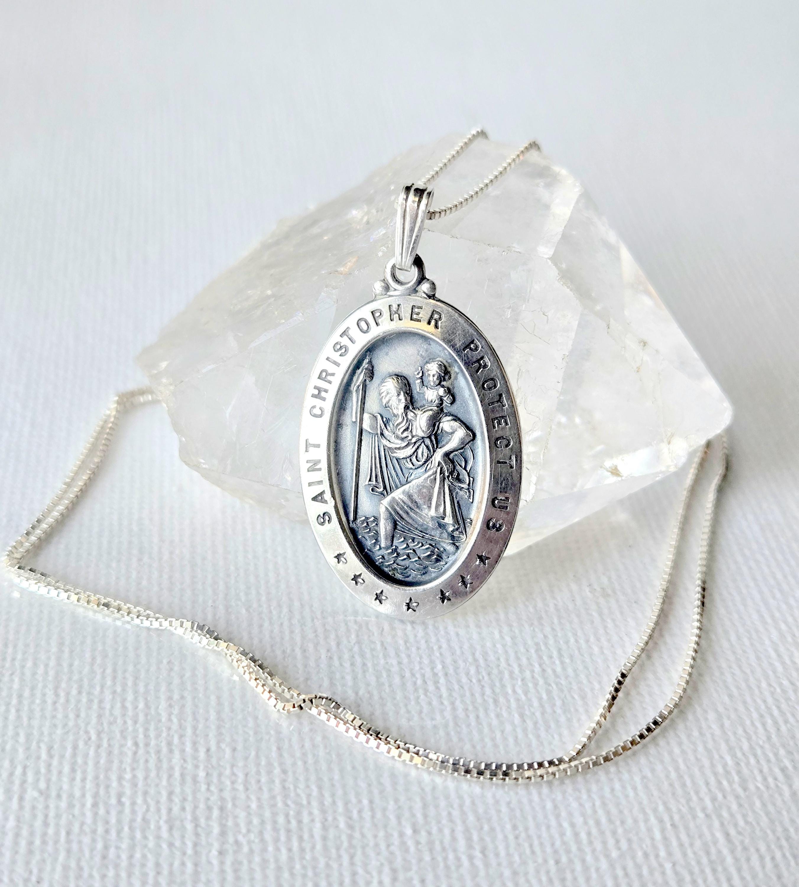 Sterling Silver 70s Necklace - Etsy