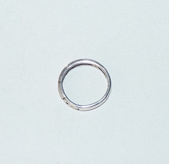 Vintage Greek Key Sterling Silver Ring Size 6 3/4… - image 6