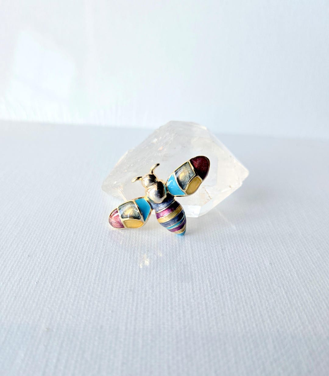 Bee Bug Insect Pin Vintage Gold Tone Pin Brooch, Insect Pin Costume ...