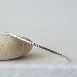 Sterling Silver Bangle Bracelet 830 Sterling Silver Bracelet, Modern Bangle Bracelet, Vintage Bangle, Retro Bracelet, 60&#39;s, 70&#39;s Bangle