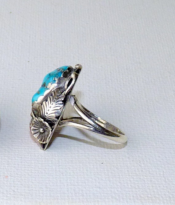 Signed Rose Castillo Draper Native American Turquois… Gem