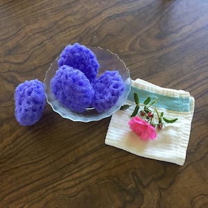 Sponge-less Multipurpose Scrubbies / Dish Scrubbies