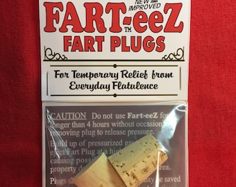 Fart Plugs Funny Gag Gifts Christmas Stocking Stuffers White Elephant Party Joke