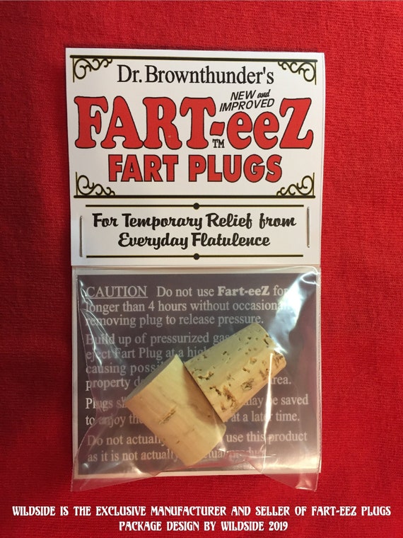 Fart Plugs Funny Gag Gifts Christmas Stocking Stuffers White