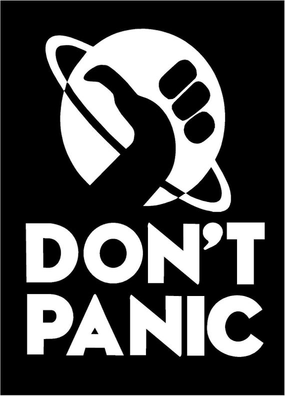 DON'T PANIC! Hitchhiker's Guide to the Galaxy (movie reaction