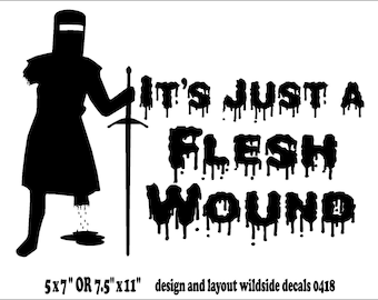 Tis but a scratch - Monty Python And The Holy Grail - Sticker