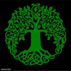 Tree Of Life Decal Car Window Laptop Vinyl Enlightenment Rebirth Sticker