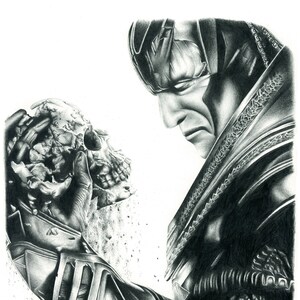 X-Men: Apocalypse Bleistift Portrait Zeichnung Druck