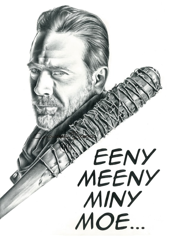 TWD HERE'S NEGAN　色鉛筆画セット TWD HERE'S NEGAN色鉛筆画セット