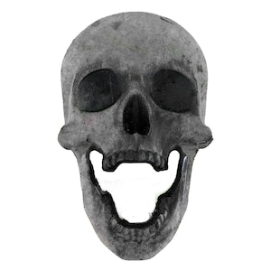 Screaming Skull Planchette: Reconstituted Bone Ouija Board Pointer