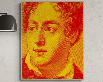 1907 Vintage Lord Byron Illustration