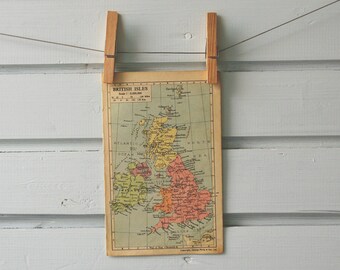1946 Vintage United Kingdom & Ireland Map