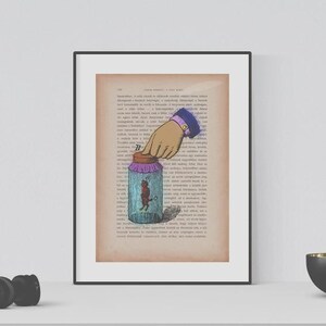 1895 Vintage Cartesian Devil Illustration - Digital Download