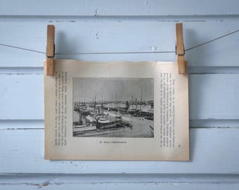 1892 Vintage Copenhagen Illustration