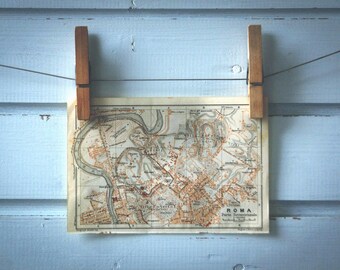1926 Vintage North Rome Map