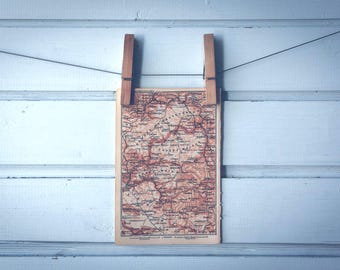 1894 Vintage Causses Map