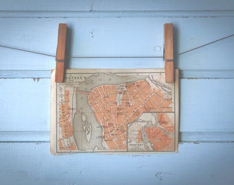 1904 Vintage Irkutsk Map