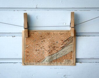 1905 Vintage Map of Saint Paul