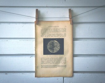 1884 Vintage Mars Inclination Sizes Illustration