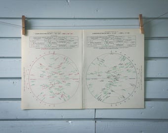 1977 Vintage Star Chart