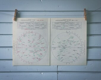 1977 Vintage Star Chart