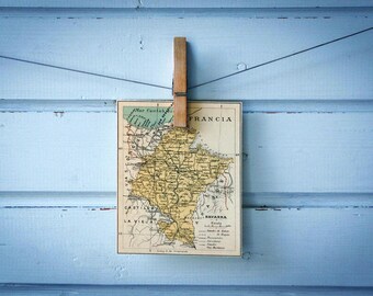 1937 Vintage Navarre Map