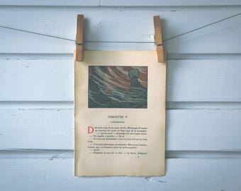 1930 Vintage Desert Storm Illustration