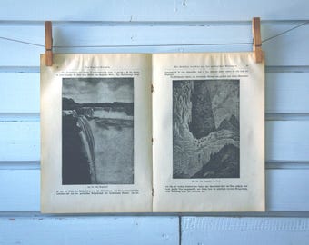 1910s Vintage Niagara Falls Illustration