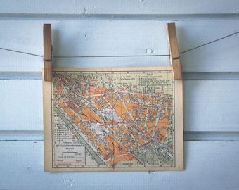 1950s Vintage Reuilly Map