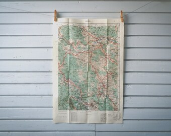 1956 Southeast Gorski Kotar Map