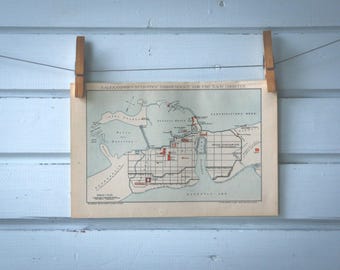 1894 Vintage Alexandria Map