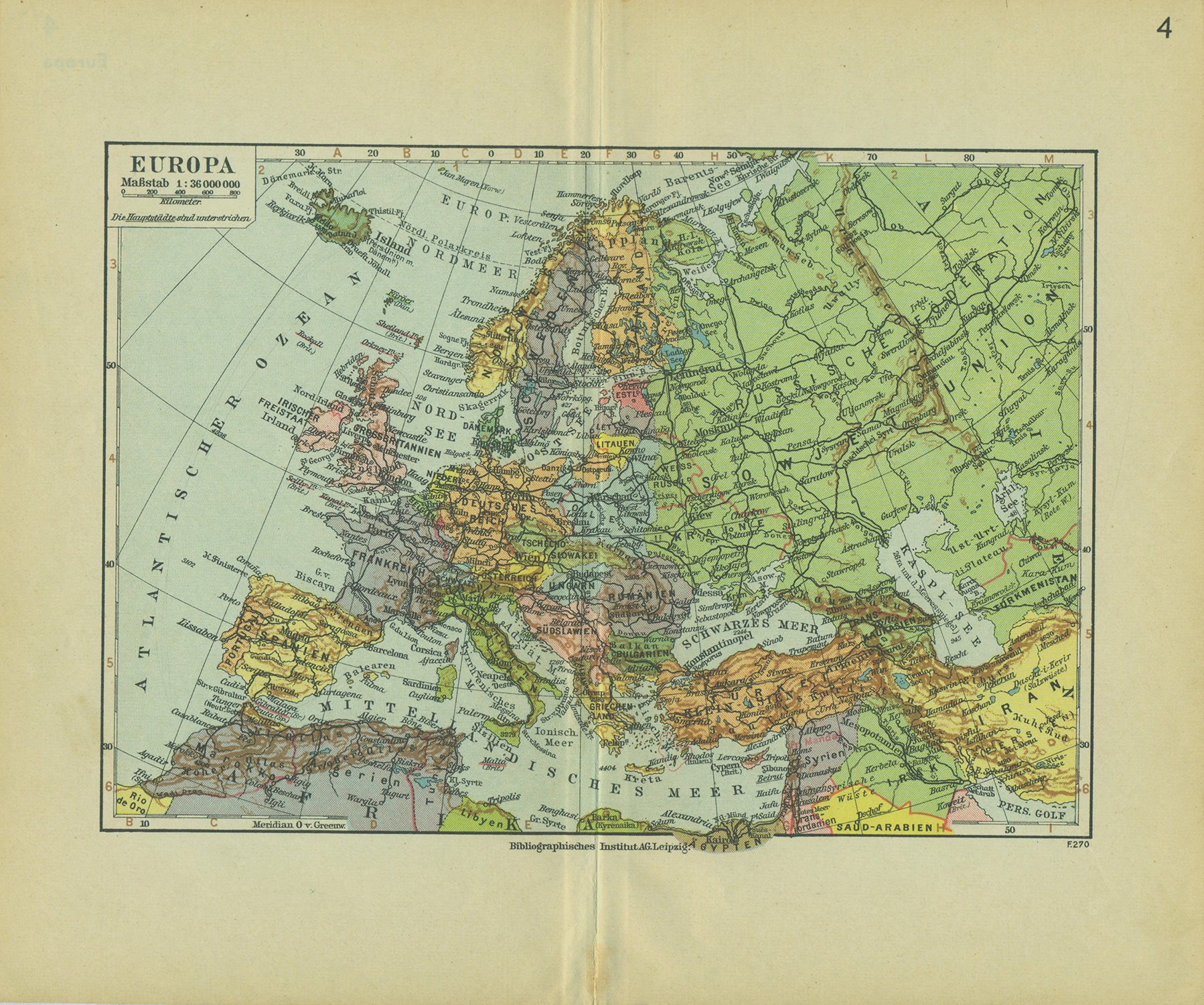 1936 Vintage Map Of Europe Il Fullxfull.1330948495 Kt5c 