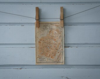 1931 Vintage Modena Map