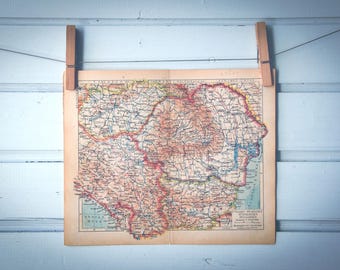 1939 Vintage East Europe Map