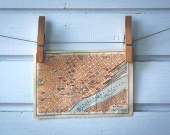1904 Vintage Map of Saint Paul