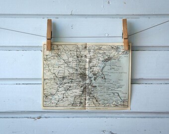 1905 Vintage Boston & Surroundings Map